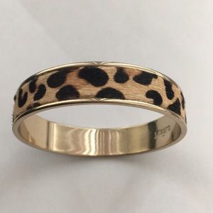 J Crew leopard print bangle